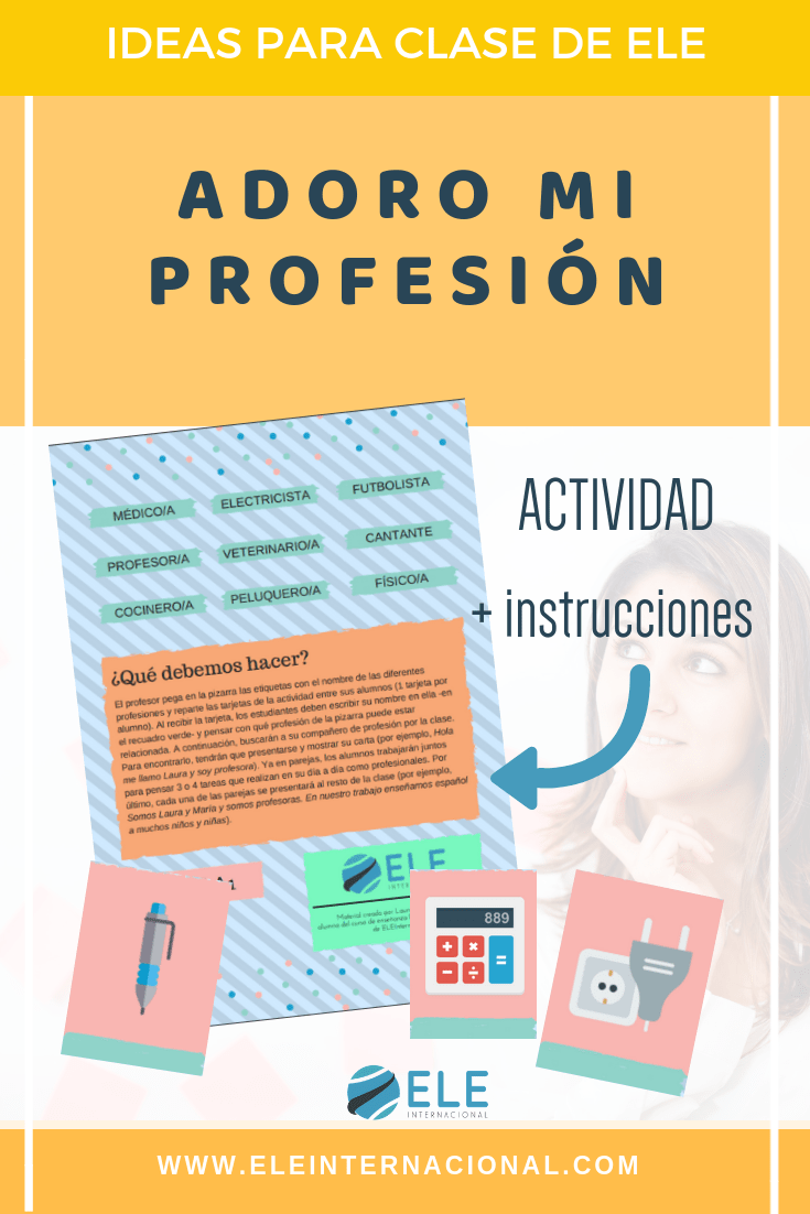 Ideas para clase de ELE. Actividades para clase de español. #profedeele #spanishteacher
