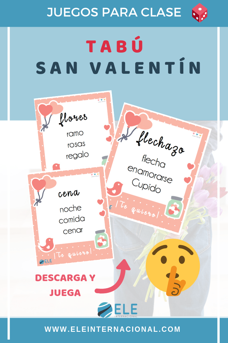 Juego para clase para trabajar en San Valentín 