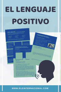 El lenguaje positivo. Reflexión sobre las palabras. Vocabulario.