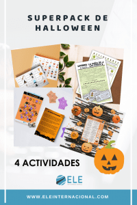 Pack para trabajar Halloween. Actividades parar Halloween.