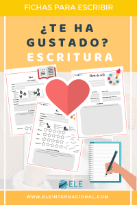 Plantilla para escribir opiniones. Escritura en clase de español. #spanishteacher #fichas