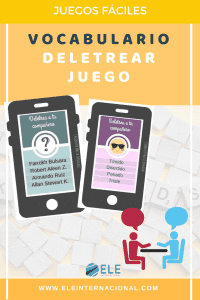 Ideas para trabajar vocabulario en clase de español. Deletrear, actividades para trabajar el abecedario en clase de español. #profedeele #materialesparaclase
