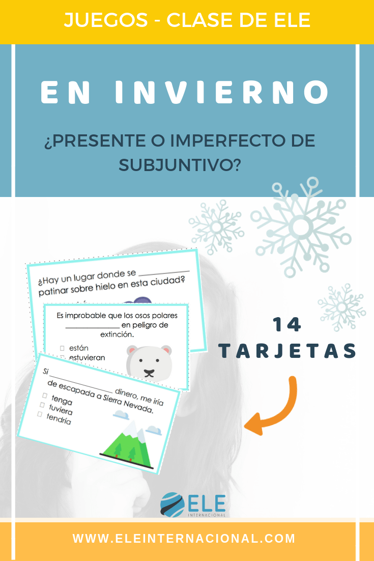 Actividades para trabajar tiempos verbales en clase de español. Ideas para trabajar en clase de español. Tarjetas y actividades descargables para clase de ELE. #spanishteacher #profedeele