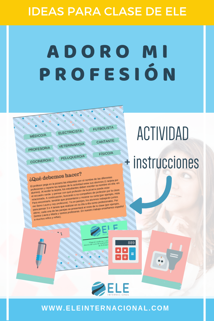 Ideas para clase de ELE. Actividades para clase de español. #profedeele #spanishteacher