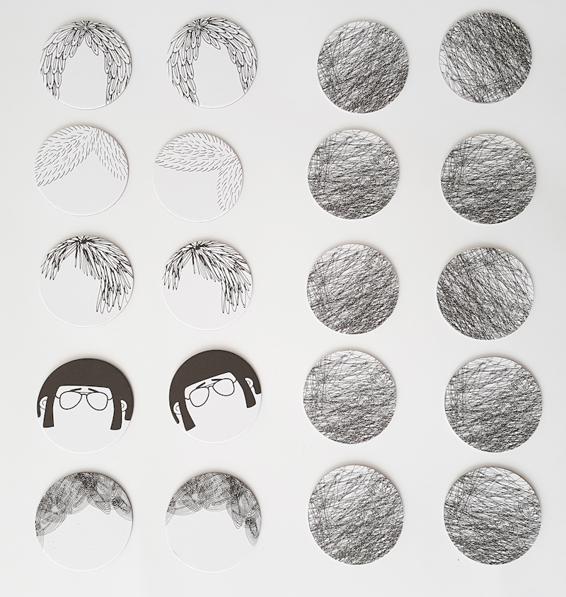 Juego memory descripciones físicas clase de ELE. #spanishteacher #profedeele