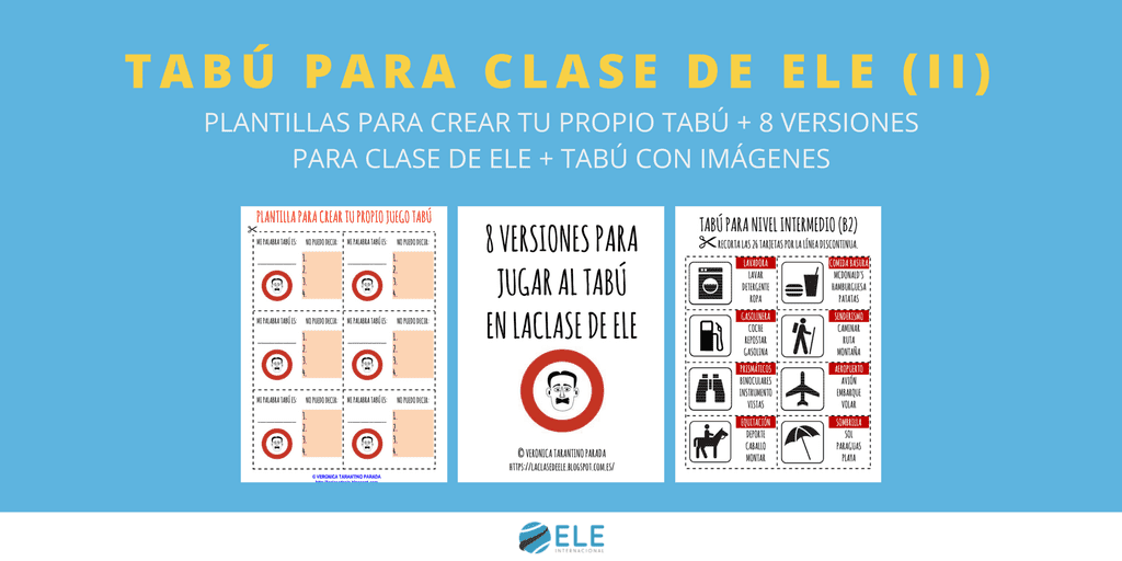 Tabú para clase de ELE (II)