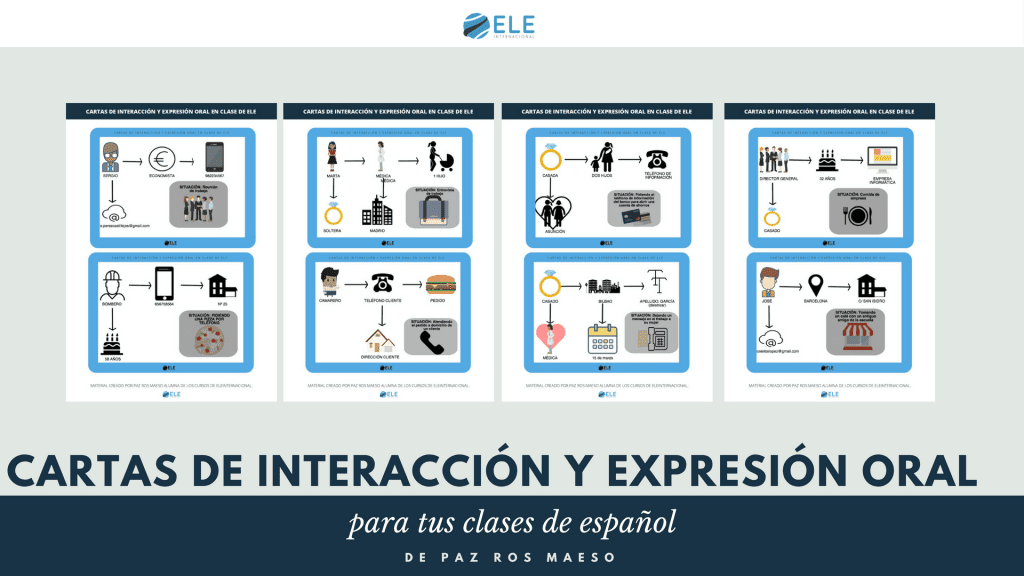 Actividades para mejorar la expresión oral en clase de español. Ideas clase de ELE #spanishteacher #profedeele