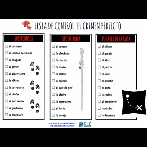 Juego para clase de idiomas Policías y Ladrones. Gamificar en clase de idiomas. Ideas para clase de ELE. #profedeele #spanihsteacher
