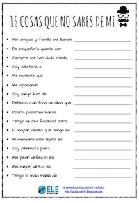 Encuentra a alguien que... Juego para hablar y conocer mejor al grupo en clase de idiomas. Perfecto para los primeros días. #vueltaalcole #clasedeespañol
