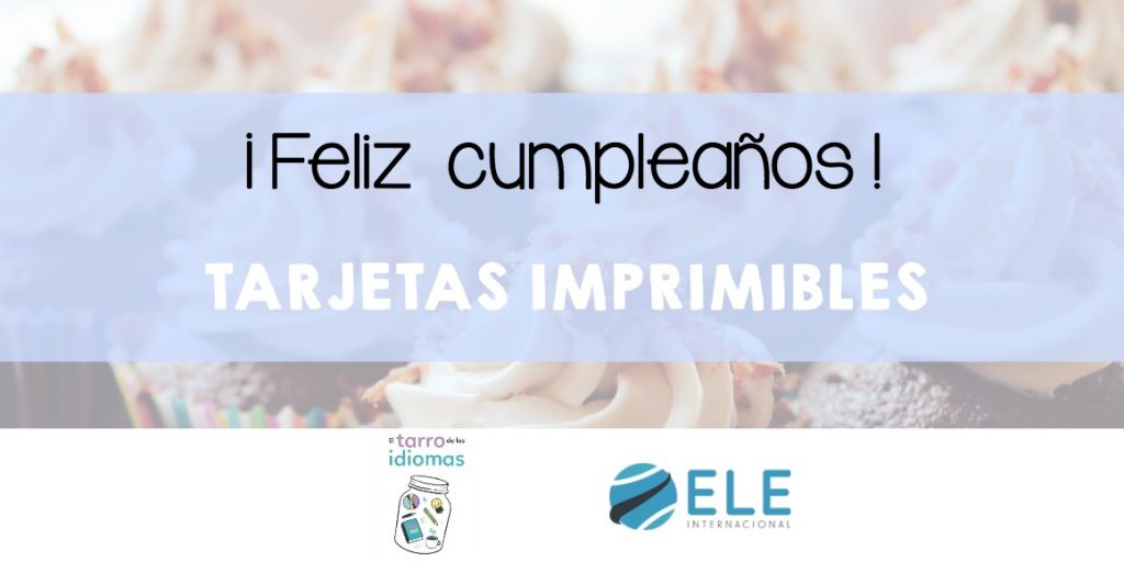 ¡ Feliz cumpleaños ! Tarjetas imprimibles
