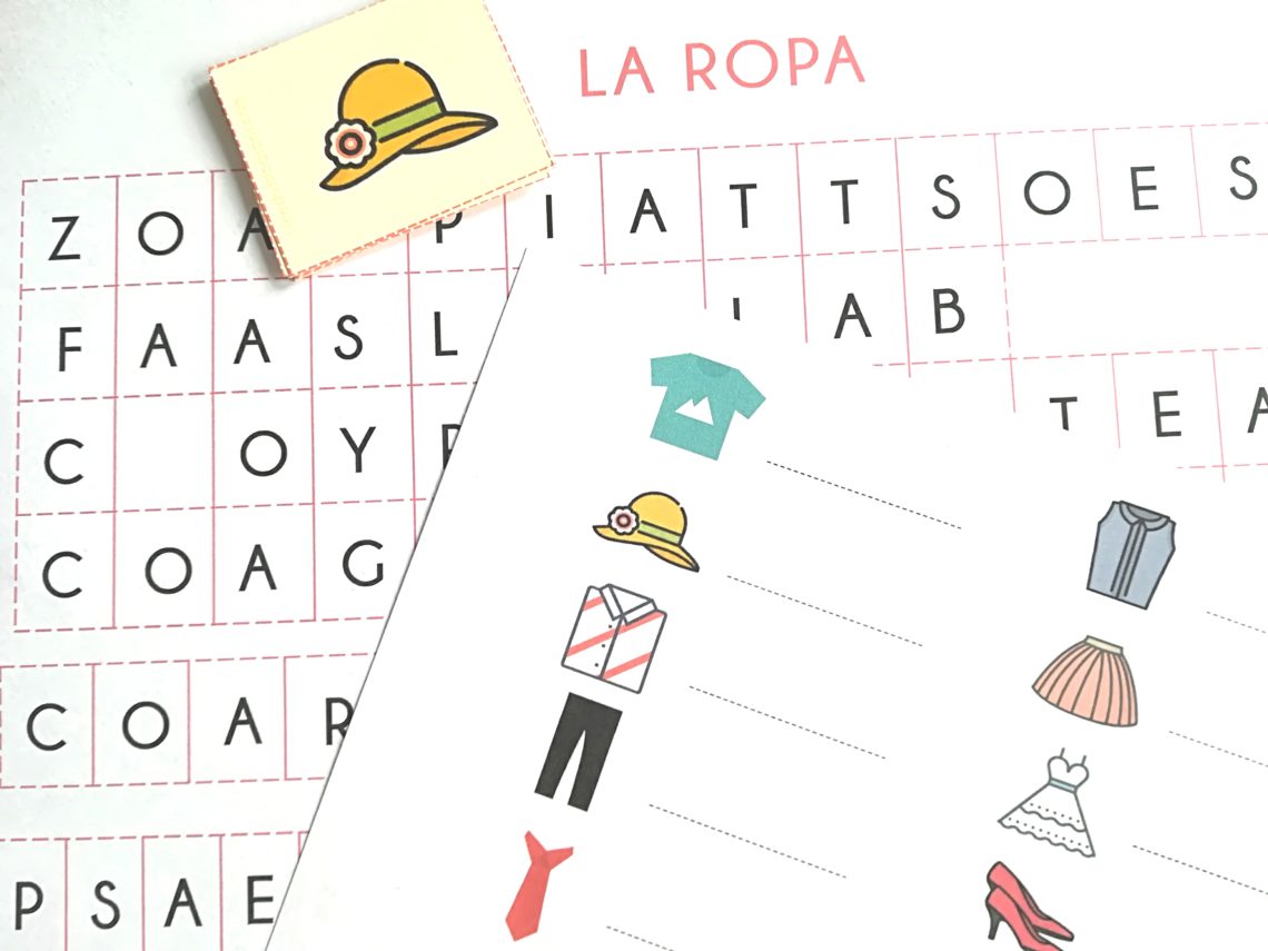 Juego plantillas acordeón para trabajar con vocabulario. Ideas para mejorar el vocabulario. #spanishteacher #profedeele