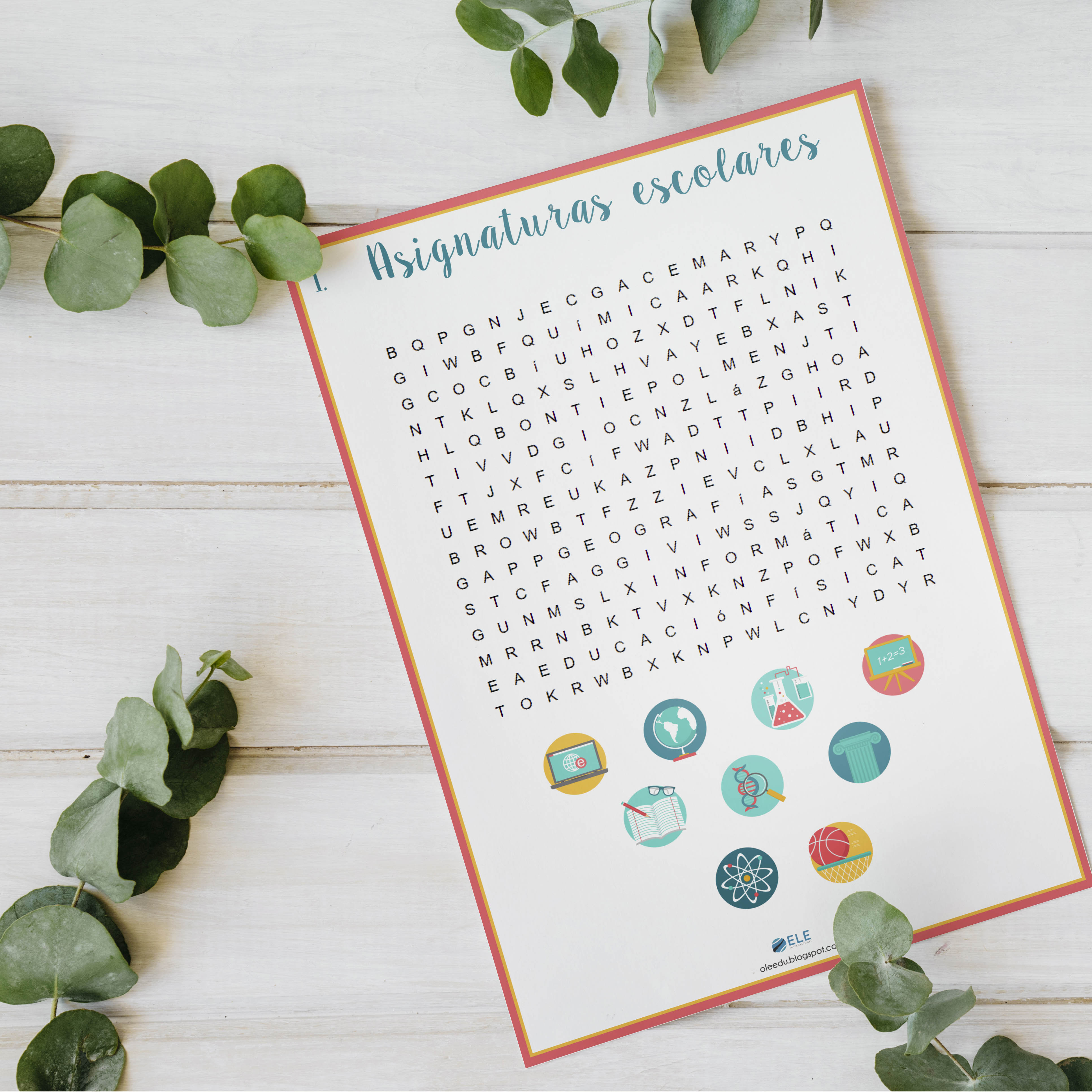 Asignaturas escolares