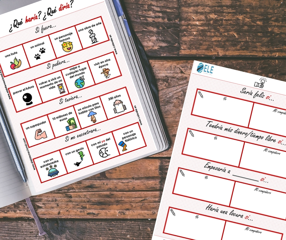 Juego para practicar el condicional y el pretérito imperfecto de subjuntivo. #profedeele #spanishteacher
