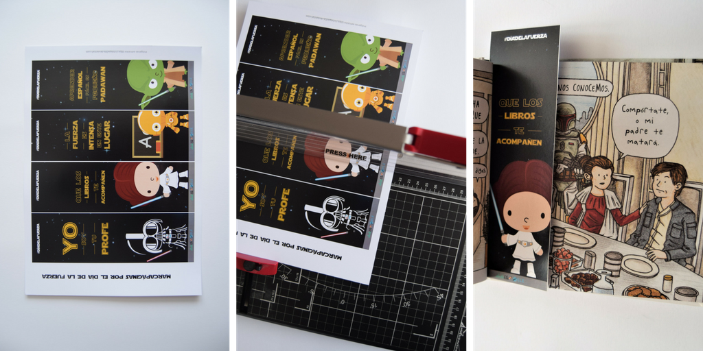 Materiales de Star Wars para tus clases de ELE. Juegos, marcapáginas y mucho más para divertir en el aula con los personajes más famosos de la galaxia. #spanishteacher #juegos #starwars