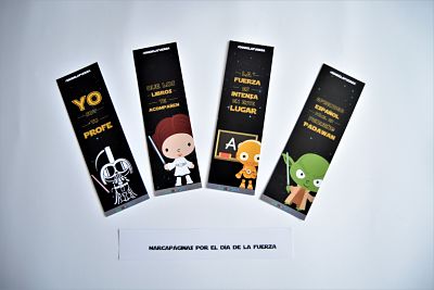 Materiales de Star Wars para tus clases de ELE. Juegos, marcapáginas y mucho más para divertir en el aula con los personajes más famosos de la galaxia. #spanishteacher #juegos #starwars
