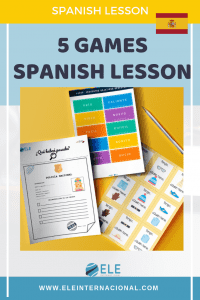 PACK DE JUEGOS PARA CLASE DE EPAÑOL. GAMIFICAR EN CLASE DE IDIOMAS. JUEGOS CLASE DE ELE. #SPANISHTEACHER #PROFEDEELE #RECURSOSEDUCATIVOS