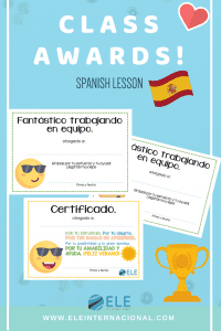 Diplomas para el último día de clase. Hay 20 diferentes para entregar entre tus alumnos. Refuerzo positivo. #spanishteacher #diplomas