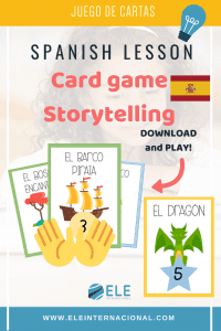 Actividad para contar cuentos. Juego para mejorar la imaginación y destreza oral. #profedeele #spanishteacher