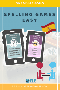 Ideas para trabajar vocabulario en clase de español. Deletrear, actividades para trabajar el abecedario en clase de español. #profedeele #materialesparaclase