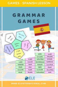 Gramática en clase de español. Juegos originales para clase de ELE. #Spanishteacher #gramáticaenclasedeELE