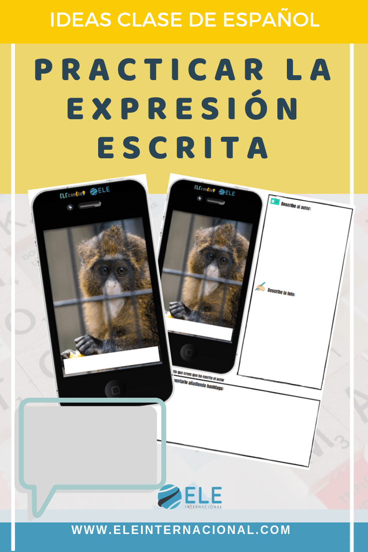 Expresión escrita. Actividades para mejorar la escritura en clase de ELE #spanishteacher
