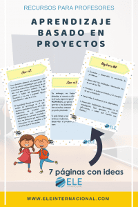 Aprendizaje basado en proyectos. Técnicas e ideas para tus clases. 
