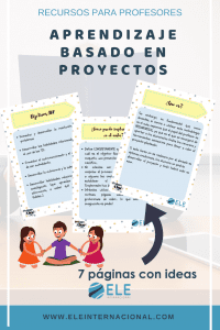 Aprendizaje basado en proyectos. Técnicas e ideas para tus clases. 