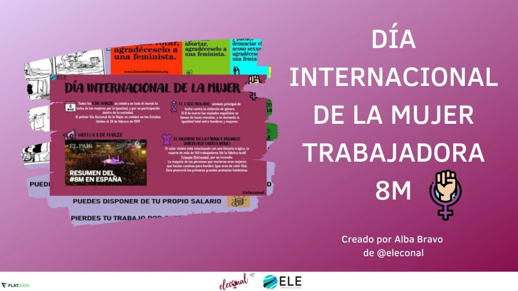 Actividad sobre el día internacional de la mujer