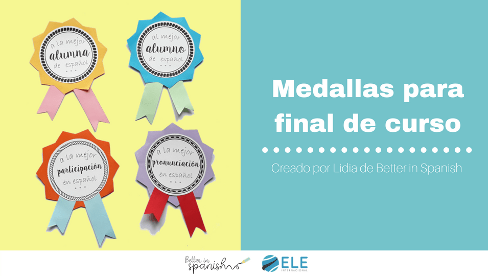 Medallas para final de curso