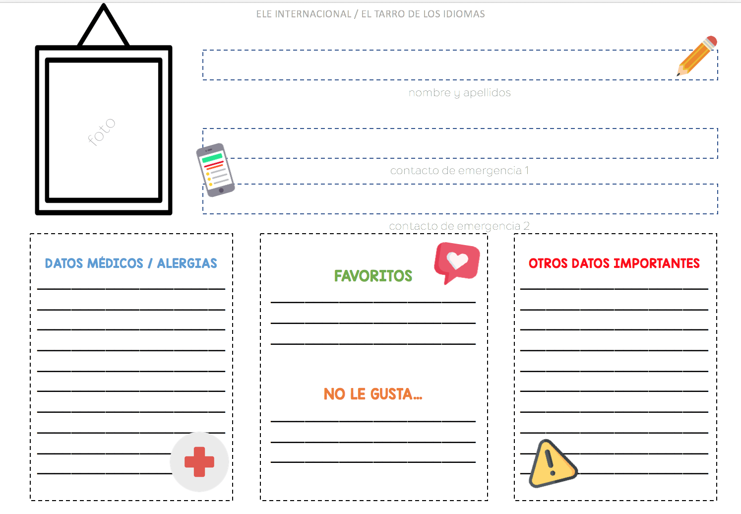 Ideas para un primer día de clase juegos y actividades organiza tu calse #profedeele #teachmorespanish