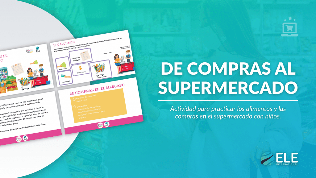 Juego para practicar el vocabulario del supermercado en español