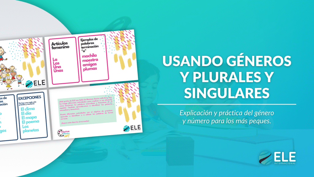 El género, el singular y el plural en español para niños