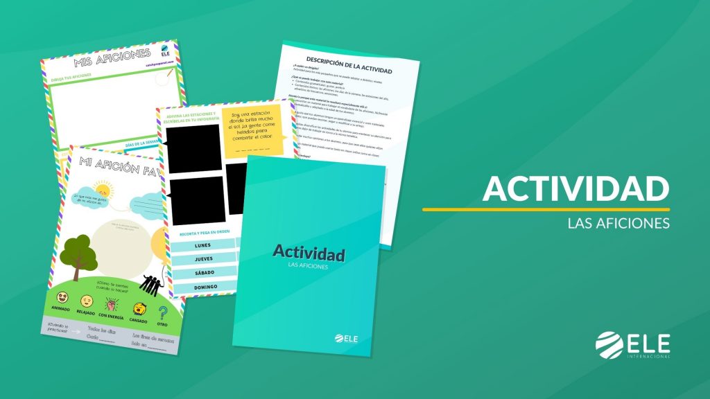 Las aficiones en español