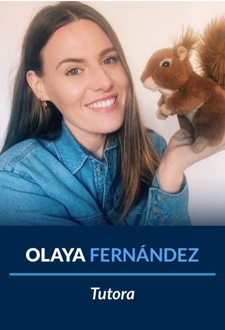 Olaya Fernández. Tutora