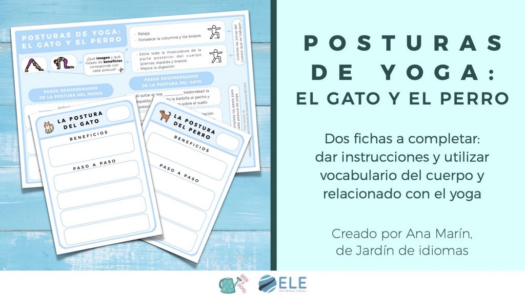 Posturas de yoga: El gato y El perro