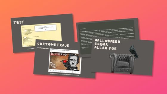 Actividades del material del corto de Allan Poe