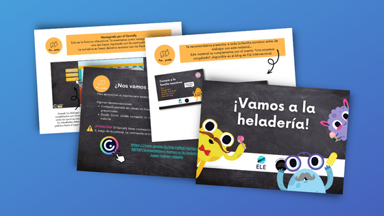 Actividades genially juego rol play en una heladería