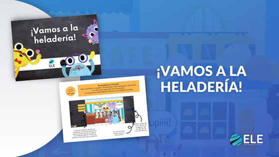 Genially interactivo para comprar en una heladería