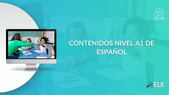 Profesora ELE enseñando un contenido para niveles A1 de español