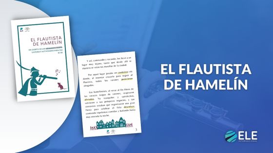 Actividad de comprensión lectora sobre El flautista de Hamelín