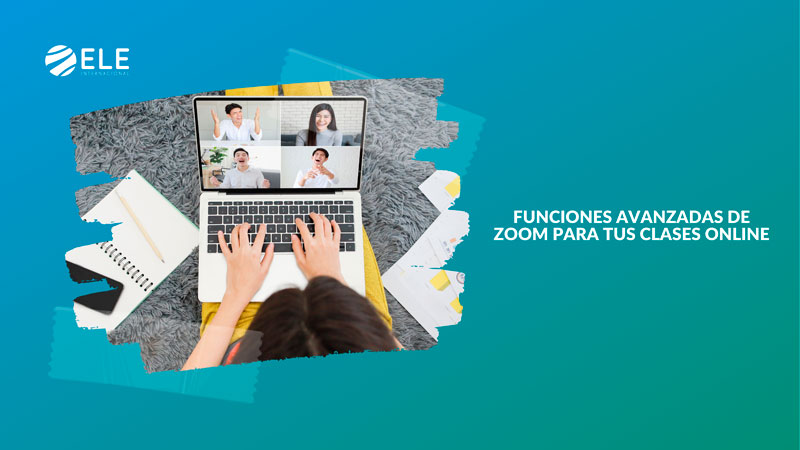 Funciones de zoom para dar clases online