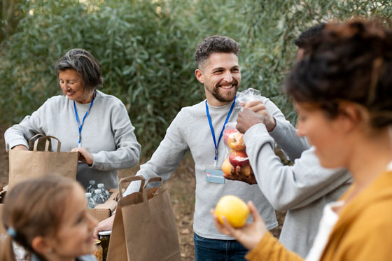 Hacer voluntariado