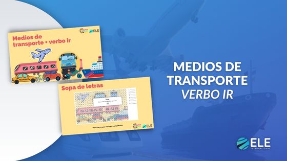 Actividad sobre medios de transporte y verbo ir