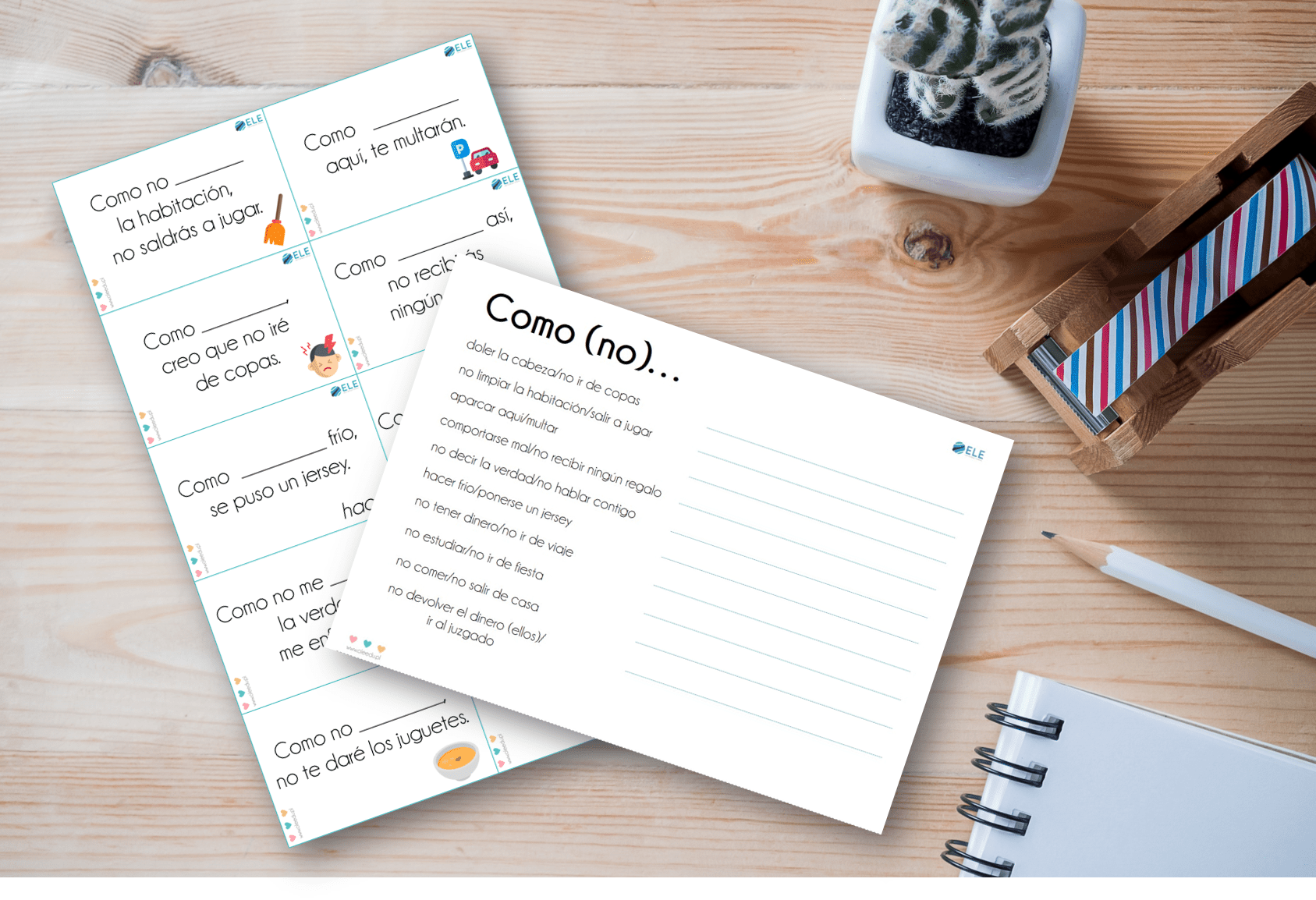 Actividades para trabajar la expresión oral. #profedeele #spanishteacher