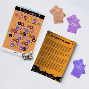 Trivial de Halloween para tus clases de español. #spanishteacher #juegos