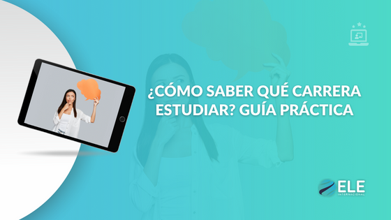 No sé qué carrera estudiar