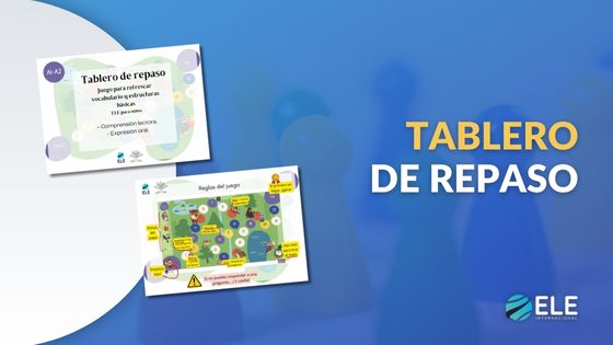 Tablero de repaso con cartas