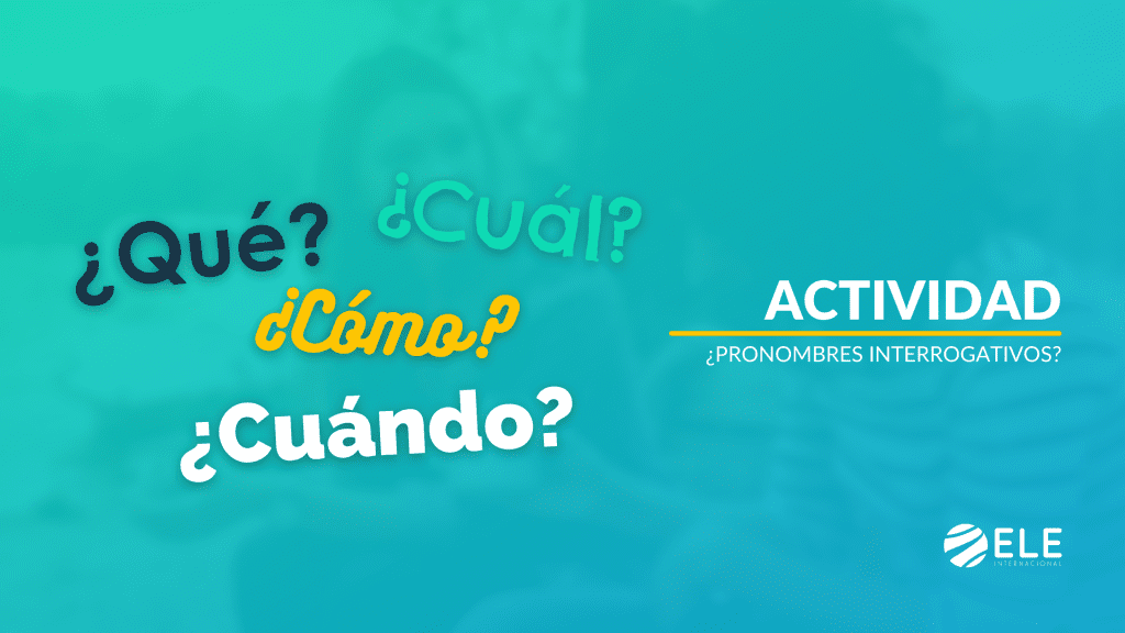 pronombres interrogativos en español