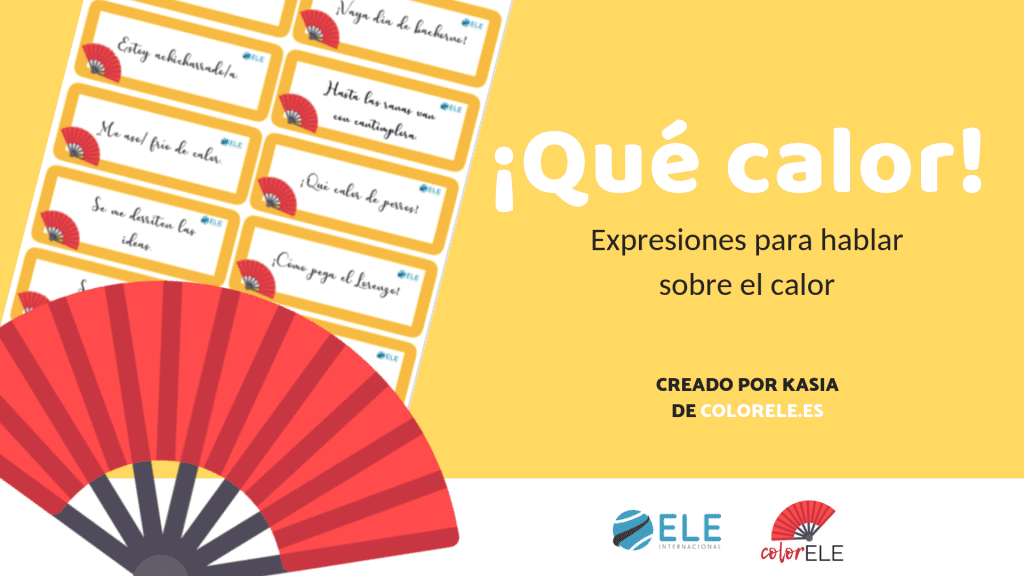 ¡Qué calor! Expresiones para hablar sobre el calor